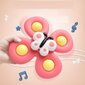 3kpl Baby Sucker Spinning Toy fidget spinner Spinner Bath Toy hinta ja tiedot | Lautapelit ja älypelit | hobbyhall.fi