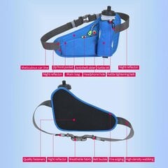 Outdoor Waist Pack vesipulloteline ulkourheiluun Juoksu Kävely Vaellusmatkoille hinta ja tiedot | Juomapullot ja telineet polkupyöriin | hobbyhall.fi