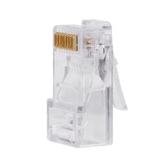 100 kpl/LOT Cat5 Cat5e verkko-internet-liitin RJ45 8P8C kaapeli Modulaariset pistokepäät hinta ja tiedot | Kannettavien tietokoneiden lisätarvikkeet | hobbyhall.fi