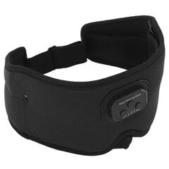 Bluetooth 5.2 Sleep kuulokkeet Langattomat 3D Sleeping Eyeshade Musiikkikuulokkeet Side Sleeperille, 20 White Noise Ajoitus musta hinta ja tiedot | Kuulokkeet | hobbyhall.fi