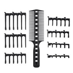 Scissor Clipper Over Comb Hair Cutting Tool Barber Haircutting Pro Kit hinta ja tiedot | Hiustarvikkeet | hobbyhall.fi