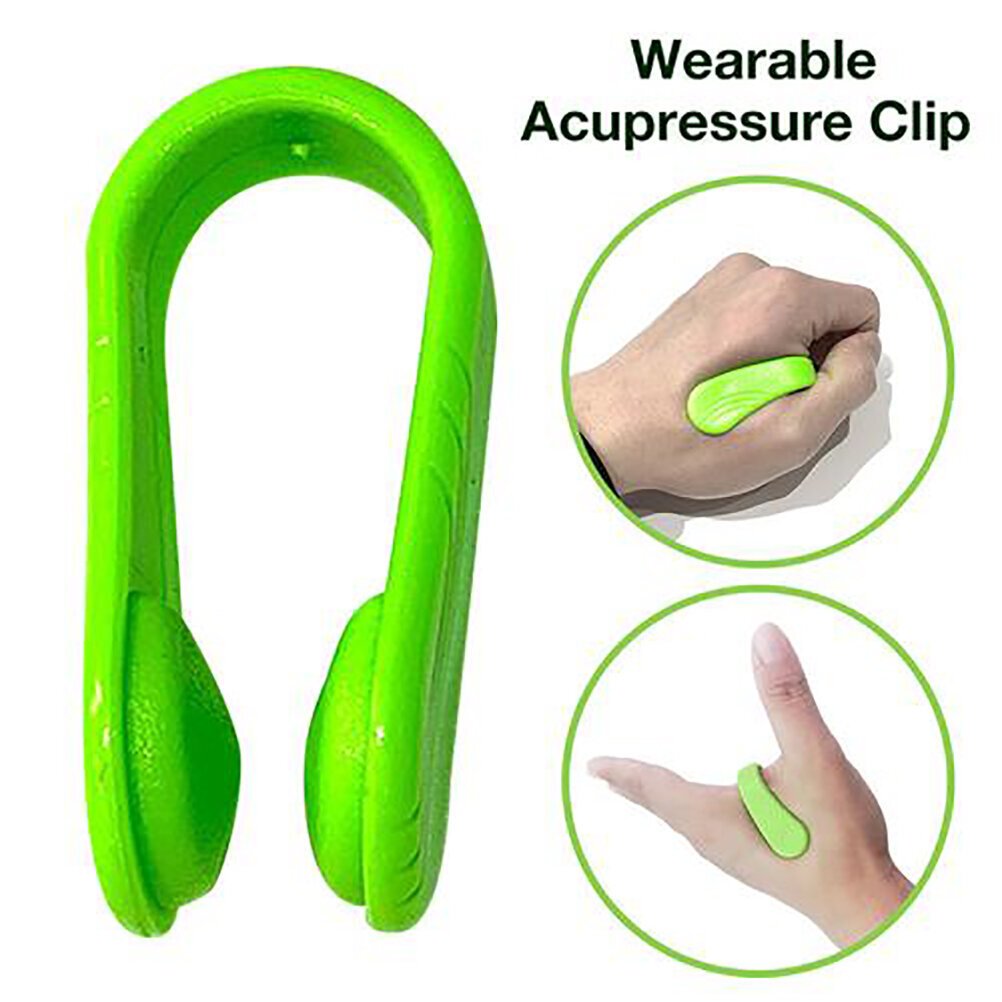 2kpl Aculief Pressure Clip Kannettava Acupressure Palm Yksinkertainen kevyt ja tehokas työkalu hinta ja tiedot | Manikyyri- ja pedikyyritarvikkeet | hobbyhall.fi