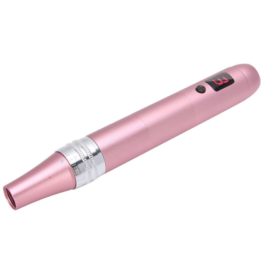 Ammattimainen Derma Pen Micro Needle 3 Gears Adjustment Anti Aging Therapy Skin Device Pink hinta ja tiedot | Kasvojenhoitolaitteet | hobbyhall.fi