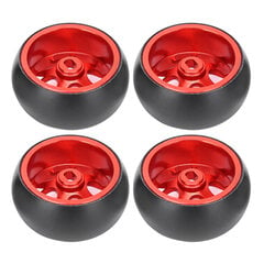 Kaukosäädin Metal Wheel Hub Drift Renkaiden vaihto Wltoys k969 1/28 RC CarRed hinta ja tiedot | Ratit | hobbyhall.fi