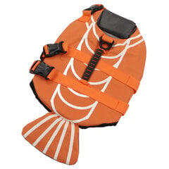 Dog Life Preserver Säädettävä Ergonomia Turvallinen Koira Kelluva Uintiliivi Koiran pelastusliivit koirille Pentu L hinta ja tiedot | Koiran lelut | hobbyhall.fi