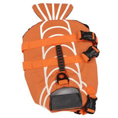 Dog Life Preserver Säädettävä Ergonomia Turvallinen Koira Kelluva Uintiliivi Koiran pelastusliivit koirille Pentu L hinta ja tiedot | Koiran lelut | hobbyhall.fi