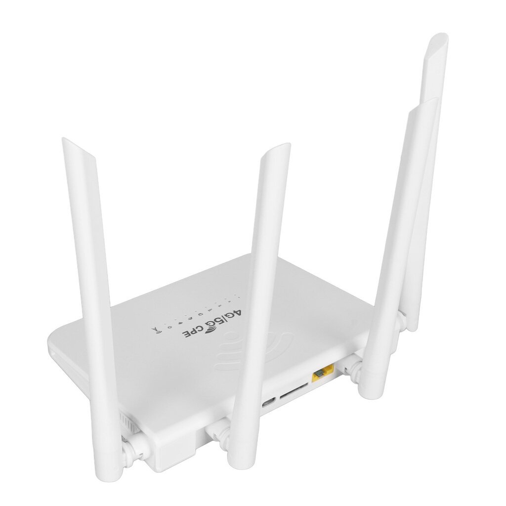 CPE R103 5M 4G LTE langaton reititin SIM-korttipaikalla 300Mbps Avaa mobiili WiFi Hotspot 4 5dBi antennilla Aasialle 100?240V US Plug hinta ja tiedot | Reitittimet ja modeemit | hobbyhall.fi