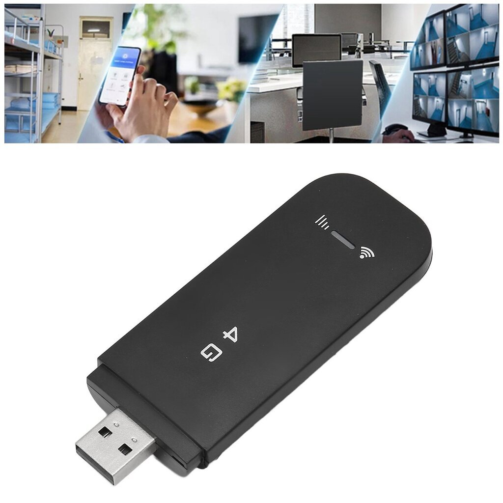 USB-mobiili WiFi-hotspot-tuki 10 laitetta monisuojaus Plug and Play 4G LTE kannettava WiFi-reititin mikrokorttipaikalla hinta ja tiedot | Älylaitteiden lisätarvikkeet | hobbyhall.fi