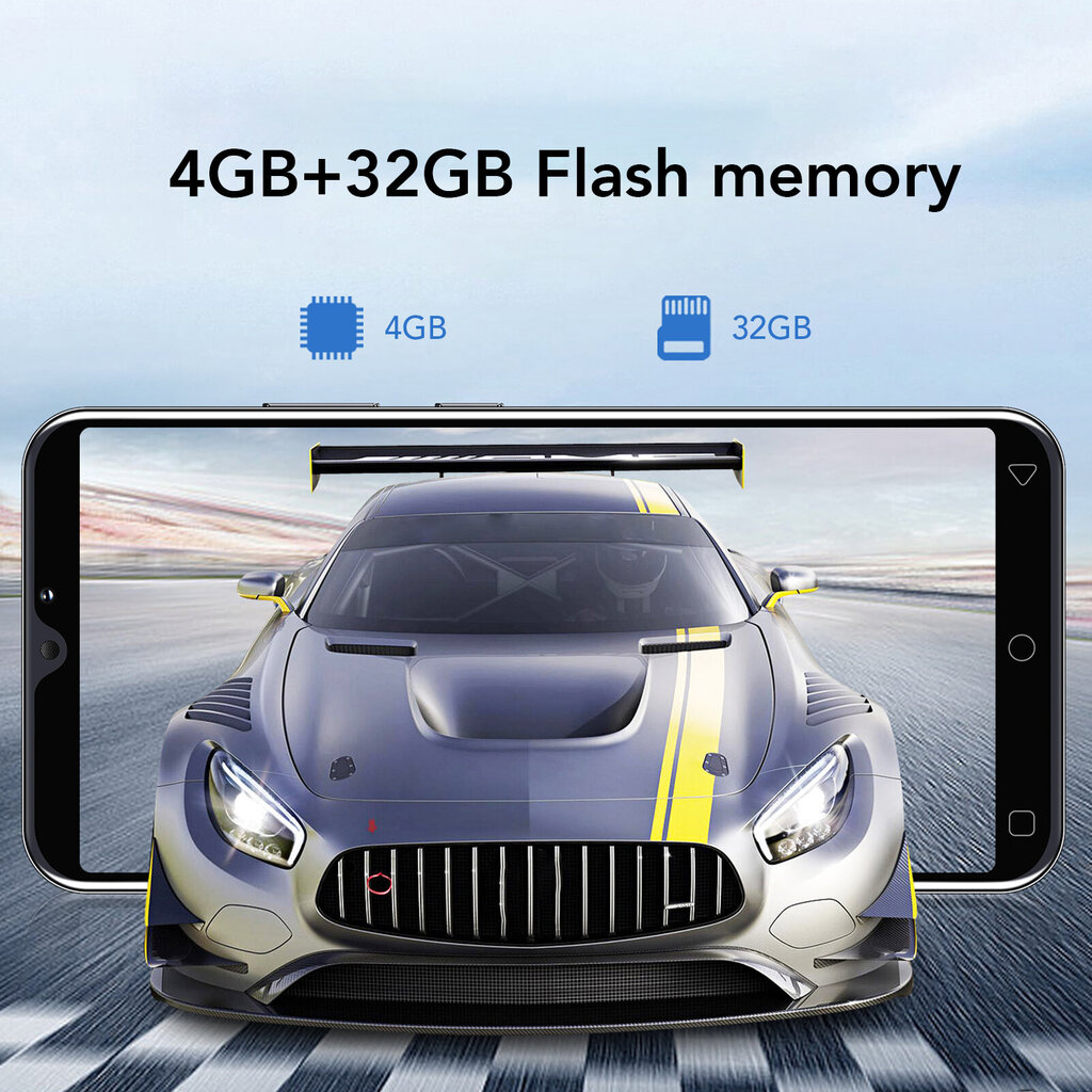 S23+ 5,0 tuuman älypuhelin 3G-verkko 4 Gt RAM-muistia 32 Gt ROM Android 10 -matkapuhelimelle Dual Card Dual Standby 100-240 V musta US Plug hinta ja tiedot | Matkapuhelimet | hobbyhall.fi