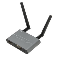 Langaton VGA-näyttösovitin 4K 5G WiFi HD Multimedia Interface Dongle Adapteri Androidille IOS-kannettavalle puhelimelle televisioon hinta ja tiedot | Adapterit | hobbyhall.fi