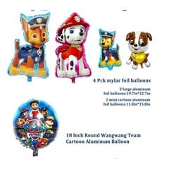 Lastenbileet Balloon Arch Paw Patrol - Hyvää syntymäpäivää hinta ja tiedot | Ilmapallot | hobbyhall.fi