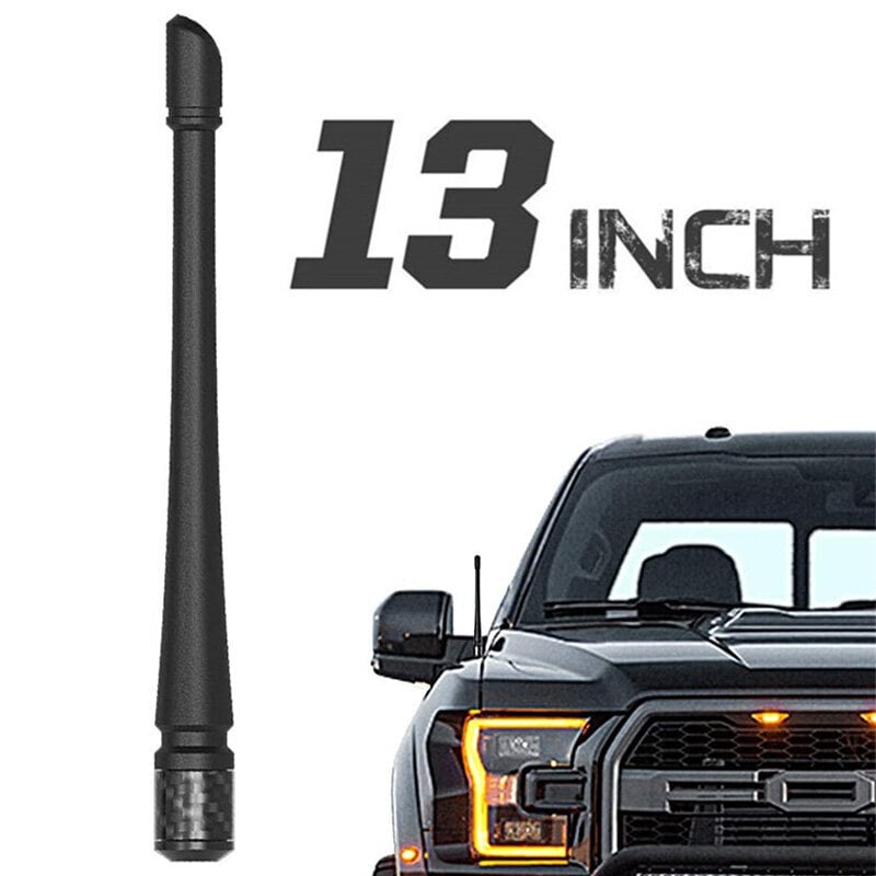 (Mustangille) 32cm Multi-mallin Universal AM FM-radioantenni Dodge Ram 1500 Jeep Wrangler JK/JL Ford F150 Chevy Silverado Toyota Tundralle hinta ja tiedot | Lisätarvikkeet autoiluun | hobbyhall.fi