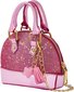 Naisten lompakot, Glitter kukkaro Princess Small Crossbody Dome Muotikukkaro pienille tytöille hinta ja tiedot | Naisten lompakot | hobbyhall.fi