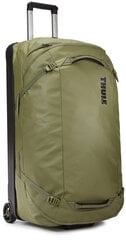 Thule Chasm Duffel pyörillä varustettu duffelilaukku TCWD-132 Olivine (3204291) hinta ja tiedot | Matkalaukut ja matkakassit | hobbyhall.fi