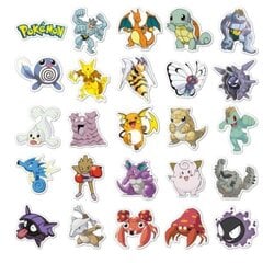 100 kpl Pokemon Pokemon tarroja kaina ir informacija | Koristeet ja tarrat | hobbyhall.fi