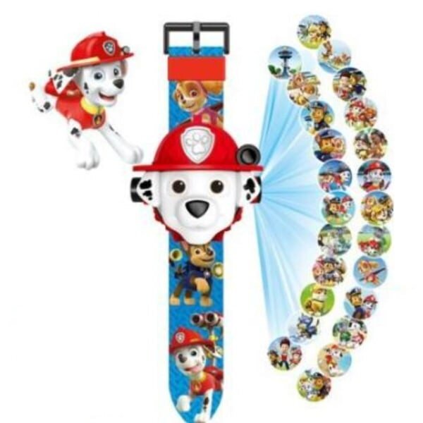 Paw Patrol -kello projektoritoiminnolla 24 diaesitys Joululahja hinta ja tiedot | Lasten huonekalusarjat | hobbyhall.fi