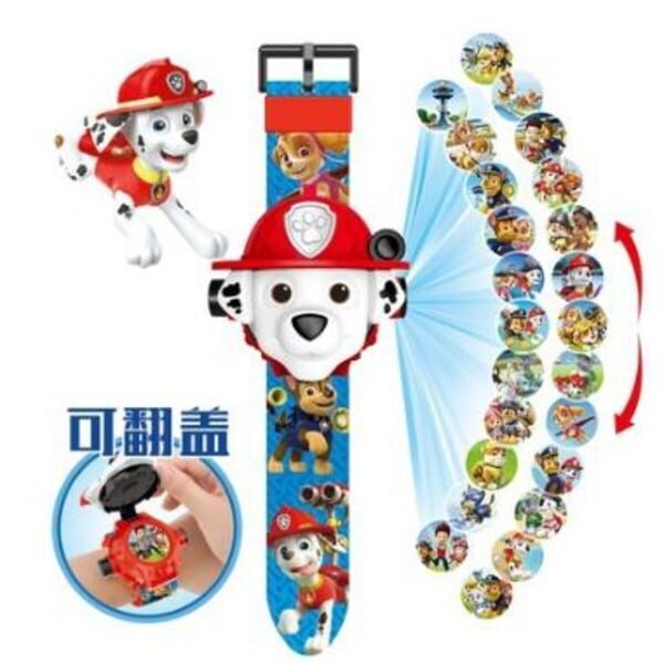 Paw Patrol -kello projektoritoiminnolla 24 diaesitys Joululahja hinta ja tiedot | Lasten huonekalusarjat | hobbyhall.fi