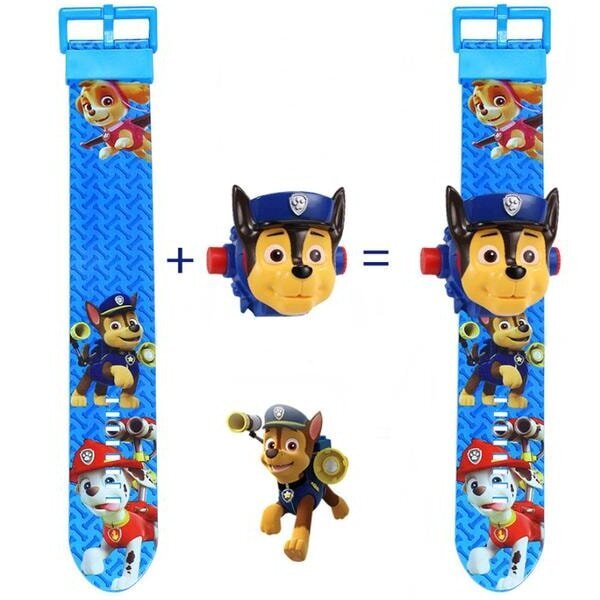 Paw Patrol -kello projektoritoiminnolla 24 diaesitys Joululahja hinta ja tiedot | Lasten huonekalusarjat | hobbyhall.fi