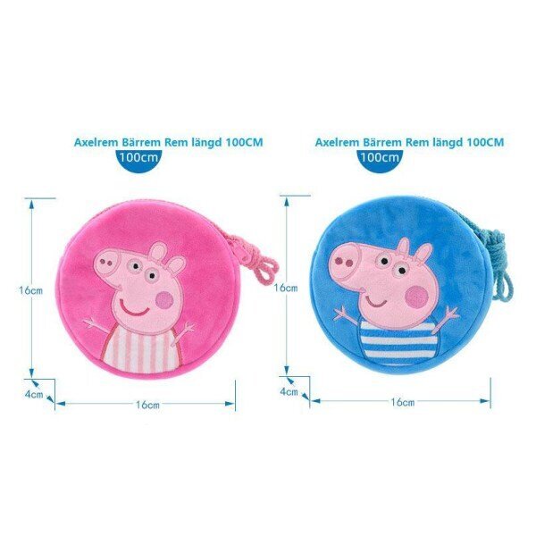 Greta Pig Peppa possu esikoulun kantolaukku George ja Peppa Blue George Blue hinta ja tiedot | Tietokonelaukut | hobbyhall.fi