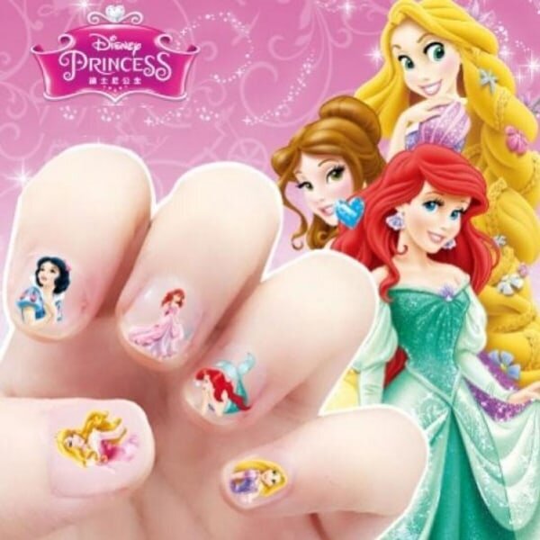 Disney Princess Nail Stickers 170 kynsitarraa hinta ja tiedot | Manikyyri- ja pedikyyritarvikkeet | hobbyhall.fi