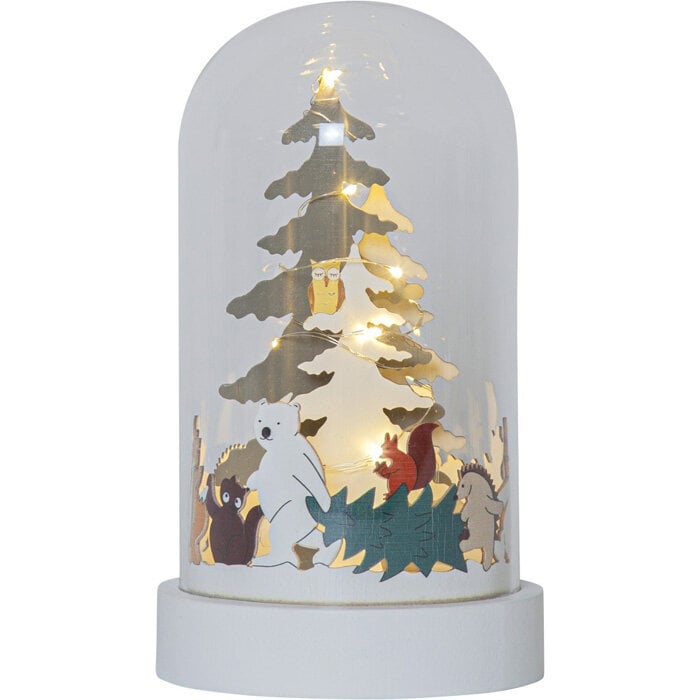 Sisustus Forest Friends 10LED h19.5cm hinta ja tiedot | Joulukoristeet | hobbyhall.fi