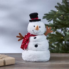 Sisustus Merry pal Snowman BO 6LED:llä ja äänellä 22x36x22cm hinta ja tiedot | Joulukoristeet | hobbyhall.fi