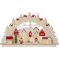 Sisustus Rosenheim keula 10LED 46x27x12cm hinta ja tiedot | Joulukoristeet | hobbyhall.fi