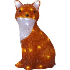 Sisustus Crystalo Fox 40LED 26x35x17cm 26x35x17cm hinta ja tiedot | Joulukoristeet | hobbyhall.fi