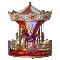 Sisustus Carousel BO 16LED 23.5x28x23.5cm hinta ja tiedot | Joulukoristeet | hobbyhall.fi