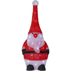 Sisustus Crystalo Santa 40LED 28x59x25cm hinta ja tiedot | Joulukoristeet | hobbyhall.fi