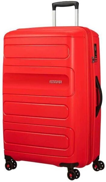 American Tourister iso matkalaukku Sunside Spinner 77 Exp, punainen