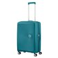 American Tourister lentolaukku Soundbox Spinner Expandable 55cm, vihreä hinta ja tiedot | Matkalaukut ja matkakassit | hobbyhall.fi