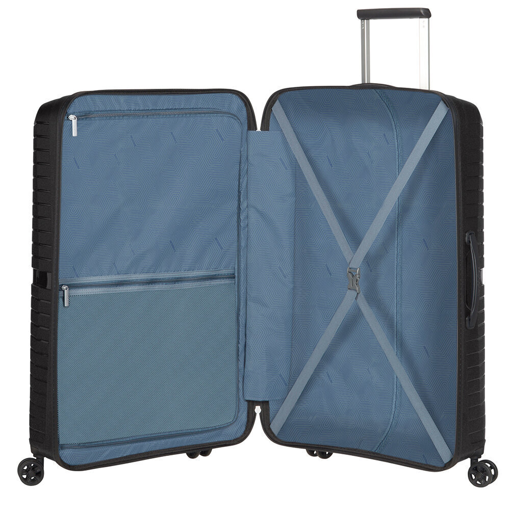 American Tourister iso matkalaukku Airconic-Spinner 77/28, musta hinta ja tiedot | Matkalaukut ja matkakassit | hobbyhall.fi