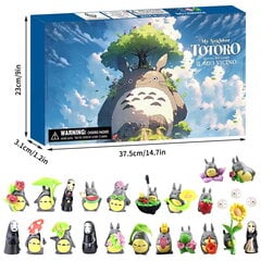 Joulukalenteri 2024 Totoro hinta ja tiedot | Joulukoristeet | hobbyhall.fi