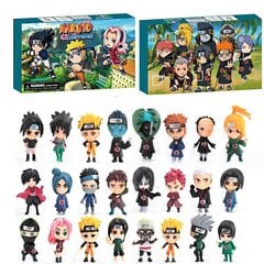 Joulukalenterin lahjarasia, Naruto Random 24 kpl, lasten adventtikalenteri 2024 nukkelelu adventtikalenteri, söpö hinta ja tiedot | Joulukoristeet | hobbyhall.fi