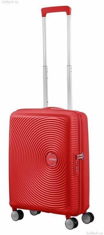 American Tourister lentolaukku Soundbox Spinner Expandable 55cm, punainen hinta ja tiedot | Matkalaukut ja -kassit | hobbyhall.fi