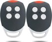 Lot de 2 télécommandes for porte de garage Ditec GOL4C, ZEN2C, ZEN4C, poure de garage hinta ja tiedot | Turvajärjestelmien ohjaimet | hobbyhall.fi