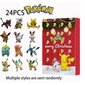 Pokemon-figuuriteema 2023 Advent Calendar Xmas New Design Ed hinta ja tiedot | Joulukoristeet | hobbyhall.fi