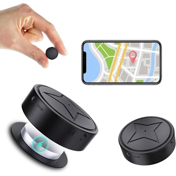 Ajoneuvon GPS-seuranta - ei tilausta, vahva magneettinen katoamisen estävä seuranta, reaaliaikainen GPS-paikannus ilmaisella sovelluksella hinta ja tiedot | Koteloiden lisätarvikkeet | hobbyhall.fi