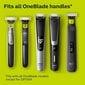 3 Pack Razor 360 -terä, joka on yhteensopiva Philips Oneblade -vaihtolaitteen kanssa One Blade Pro Blade Me 360° Rotation hinta ja tiedot | Parranajo ja karvanpoisto | hobbyhall.fi