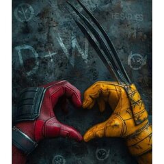 Pariskunta Deadpool 3 kaulakoru Deadpool 3 elokuvariipus - symboloi veljeyttä ja ystävyyttä Supersankarikoristeiden riipussetti hinta ja tiedot | Kaulakorut | hobbyhall.fi