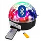 Disco-lamppu Bluetoothilla ja kaiuttimella - LED-lamppu - RGB musta hinta ja tiedot | Kaiuttimet | hobbyhall.fi