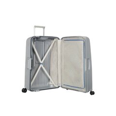 Samsonite S`Cure Spinner keskikoko matkalaukku, vaaleanharmaa, 69/25 hinta ja tiedot | Matkalaukut ja -kassit | hobbyhall.fi