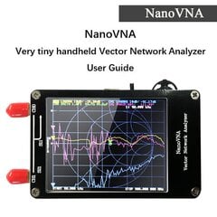 (2,8 tuuman NanoVNA) NanoVNA-F V2 4,3 tuuman IPS LCD-näytön vektoriverkkoanalysaattori S-A-A-2 antenni-analysaattori lyhytaalto-HF VHF UHF hinta ja tiedot | Lisätarvikkeet autoiluun | hobbyhall.fi