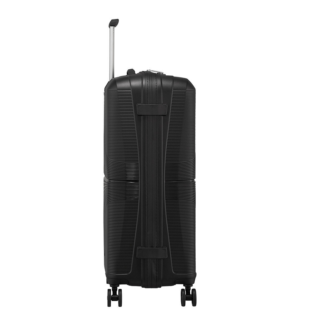 American Tourister keskikokoinen matkalaukku Airconic-Spinner 67/24, musta hinta ja tiedot | Matkalaukut ja -kassit | hobbyhall.fi