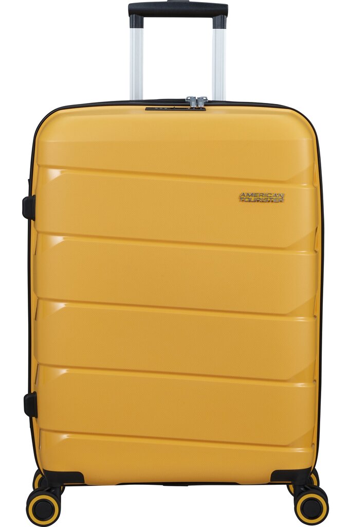 American Tourister keskikokoinen matkalaukku Airconic-Spinner 67/24, musta hinta ja tiedot | Matkalaukut ja matkakassit | hobbyhall.fi