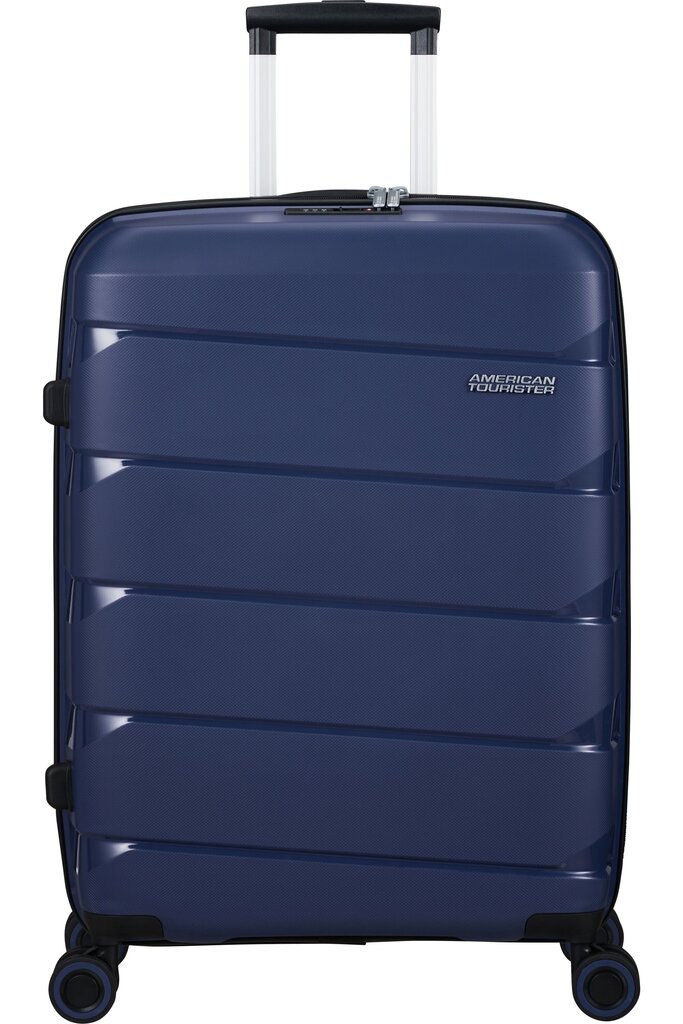 American Tourister keskikokoinen matkalaukku Airconic-Spinner 67/24, musta hinta ja tiedot | Matkalaukut ja matkakassit | hobbyhall.fi