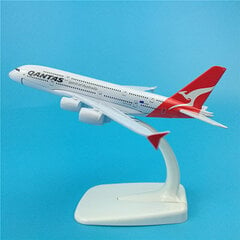 16cm 1:400 mittakaavainen lentokone A340 A380 B777 B747 lentokonemalli W perusmetallinen lentokonelentokone keräilylelu hinta ja tiedot | Pienoismallit | hobbyhall.fi