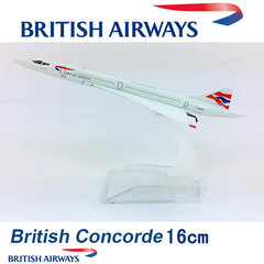 15cm 1:400 Concorde Air France 1976-2003 Lentoyhtiö malli Alloy Keräilynäyttölelu Lentokonemallikokoelma Lapset Lapset hinta ja tiedot | Pienoismallit | hobbyhall.fi