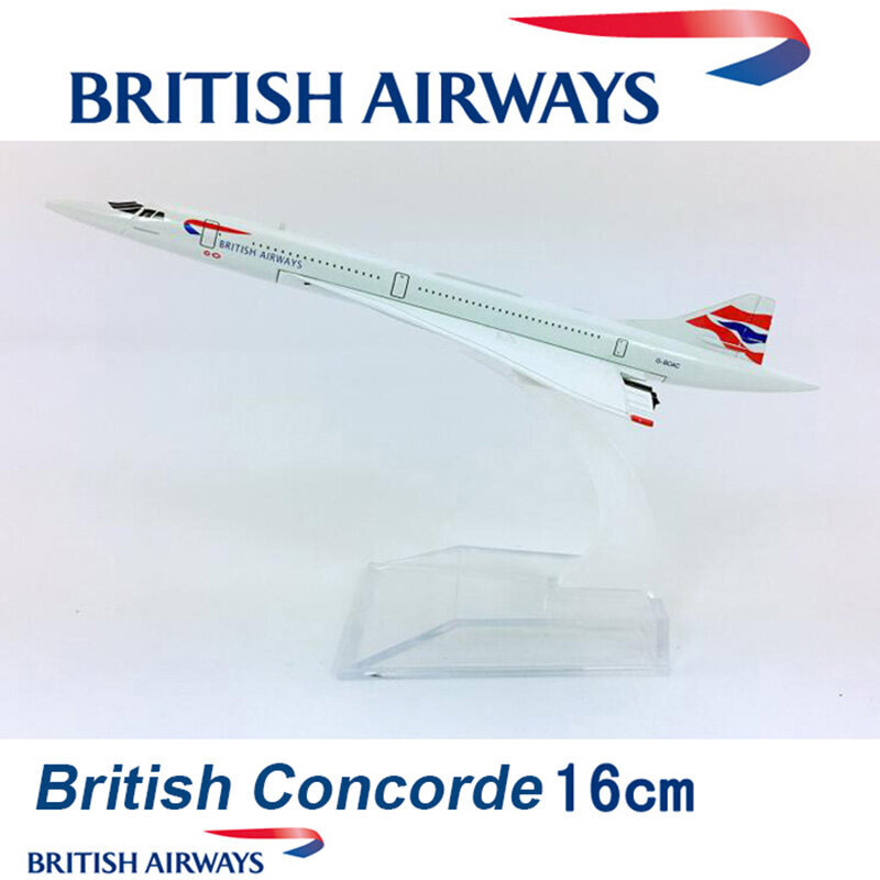 15cm 1:400 Concorde Air France 1976-2003 Lentoyhtiö malli Alloy Keräilynäyttölelu Lentokonemallikokoelma Lapset Lapset hinta ja tiedot | Pienoismallit | hobbyhall.fi